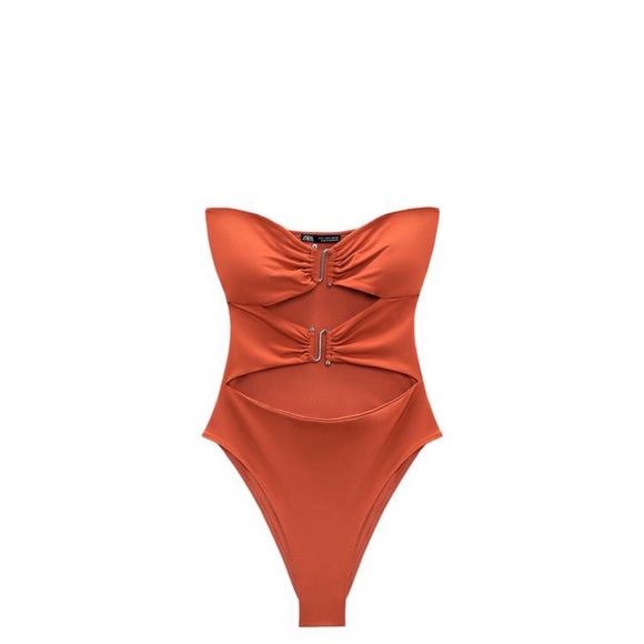 Burnt orange One Piece Swimsuit - Picture 1 of 1